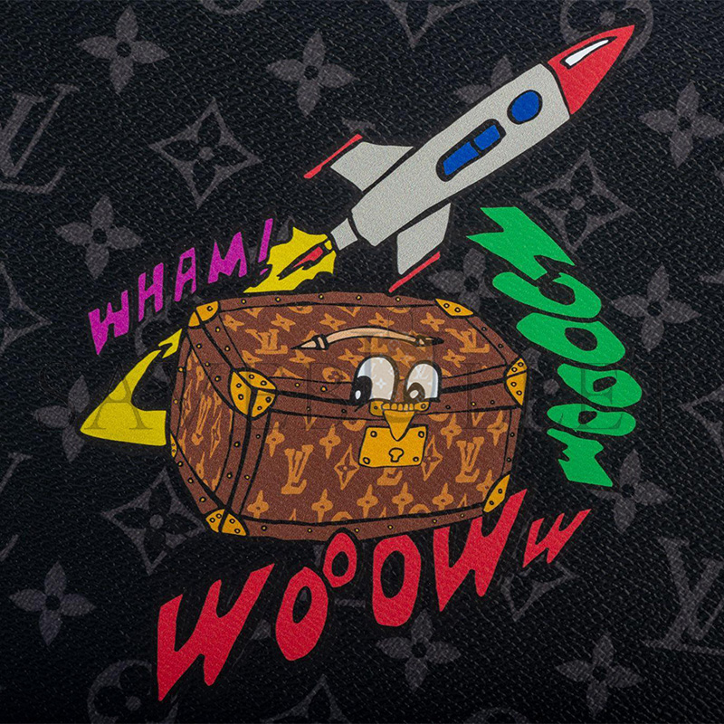 l0*is V*t0n pochette voyage comic trunk monogram eclipse canvas mm m80914 (26*20*5cm)